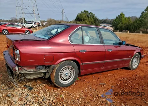 1995 BMW 525 I Automatic из США, поврежденный, VIN WBAHD6324SGK52929